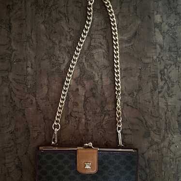 CELINE Long Wallet on a Chain - Monogram - Should… - image 1