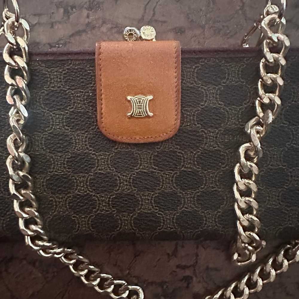 CELINE Long Wallet on a Chain - Monogram - Should… - image 2