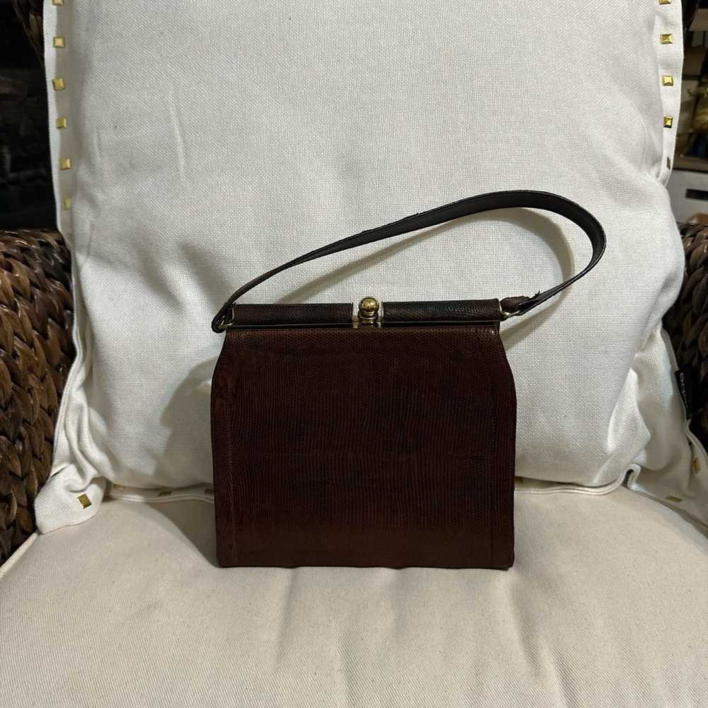 Vintage Structured Purse - image 1