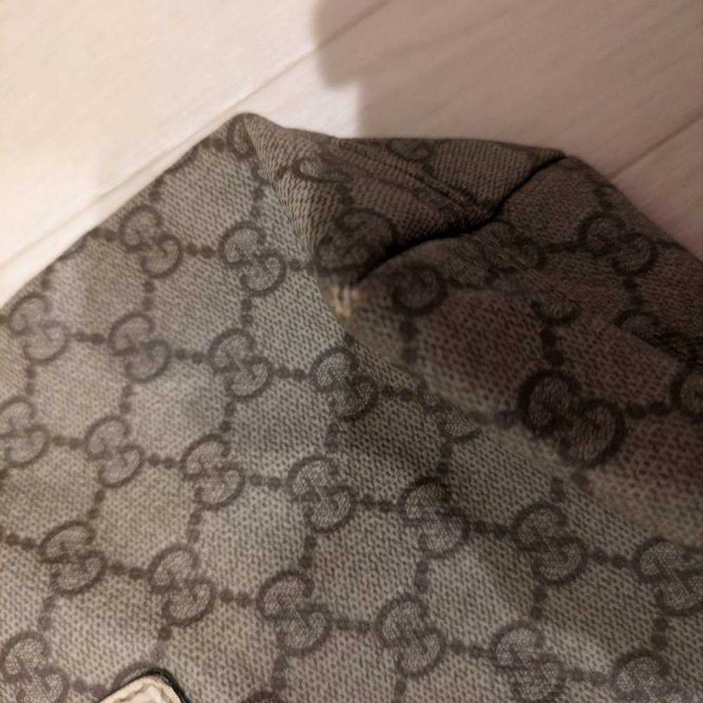 Gucci GG Pattern Handbag Gray Medium size - image 4