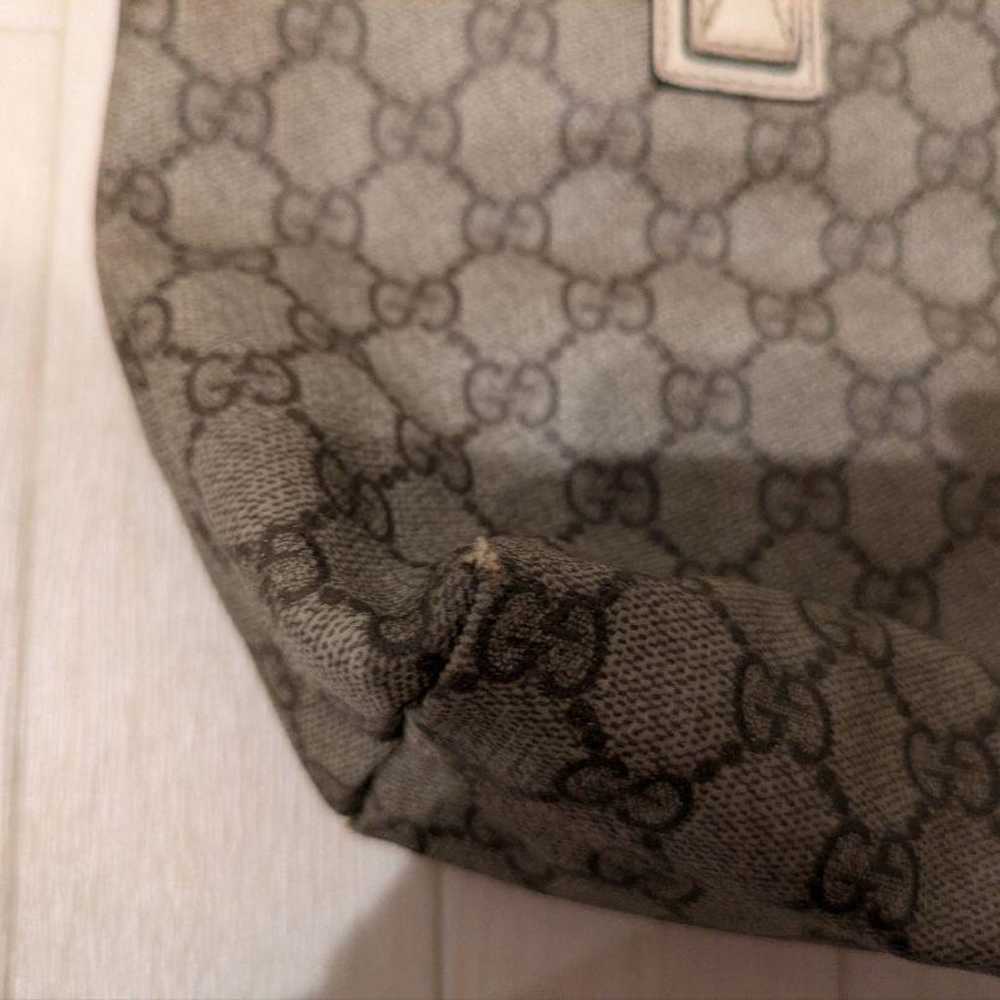 Gucci GG Pattern Handbag Gray Medium size - image 5