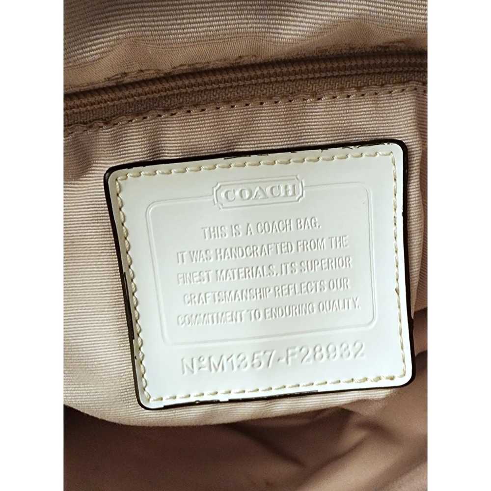 COACH SIGNATURE STRIPE JACQUARD DRAWSTRING CARRYA… - image 11