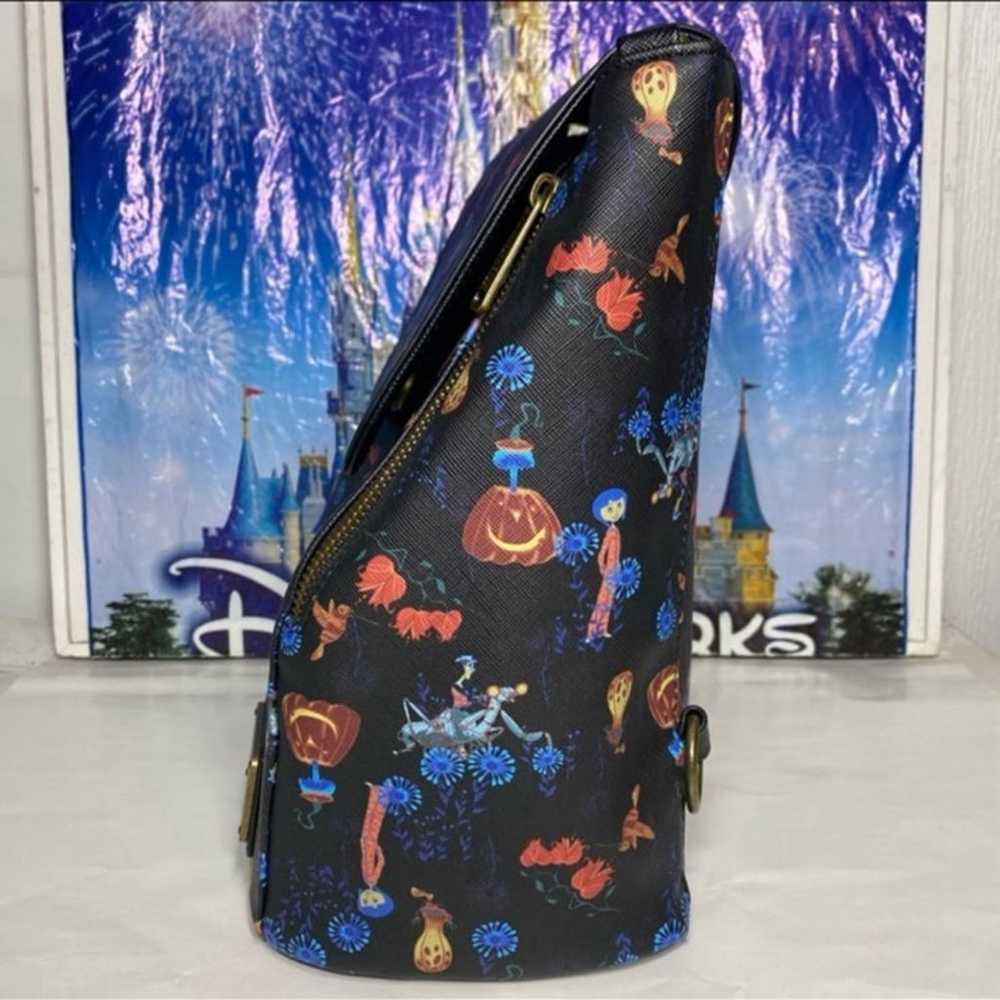 Disney coraline convertible Loungefly mini backpa… - image 4