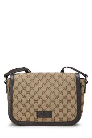 Gucci Gucci Classic GG Supreme Canvas Messenger Ba