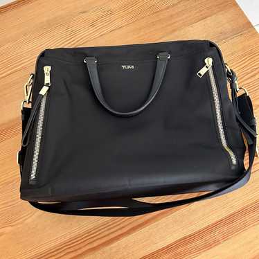 Tumi Voyageur Kendallville Briefcase Bag Black/Go… - image 1