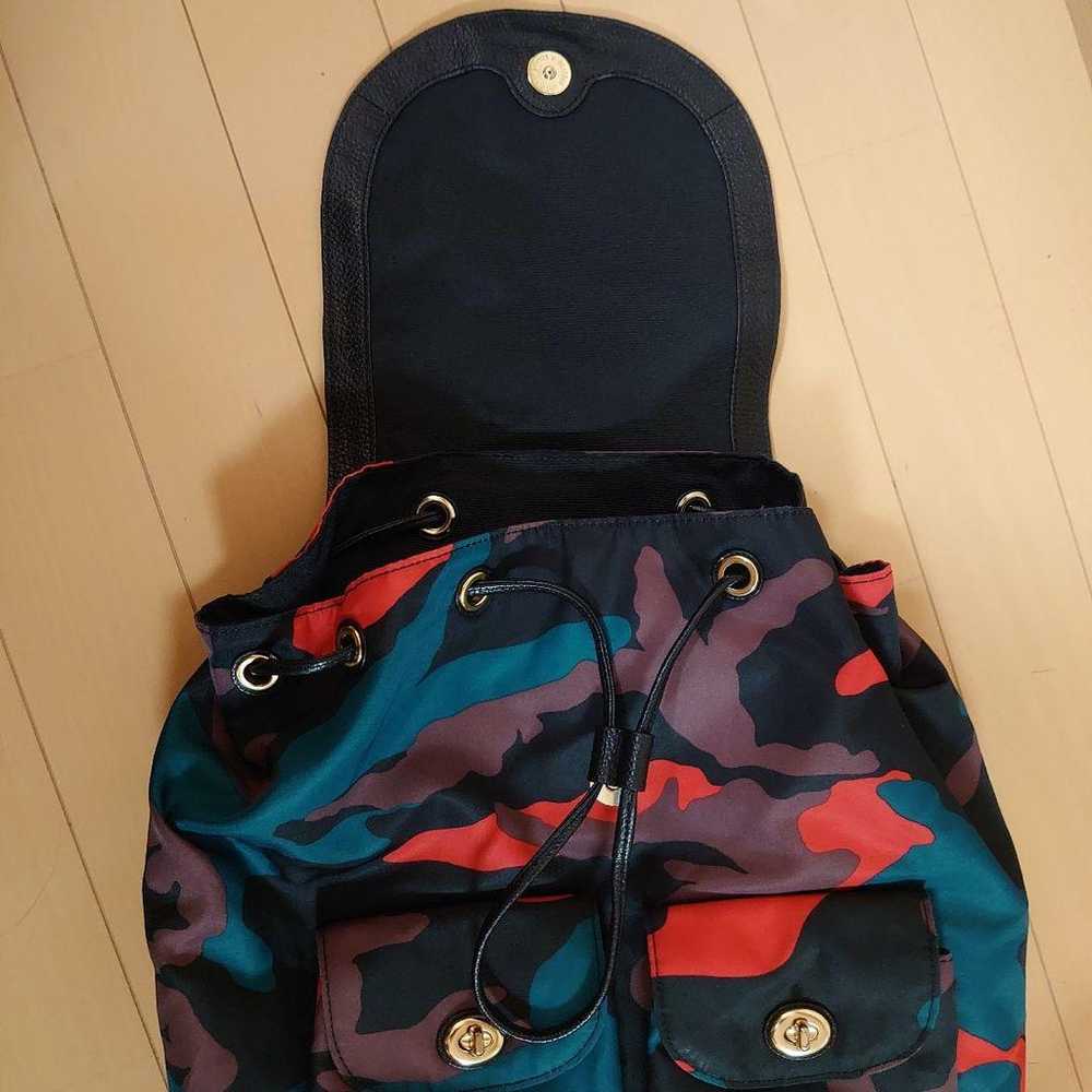 Unused rare COACH pebble leather and nylon camouf… - image 6