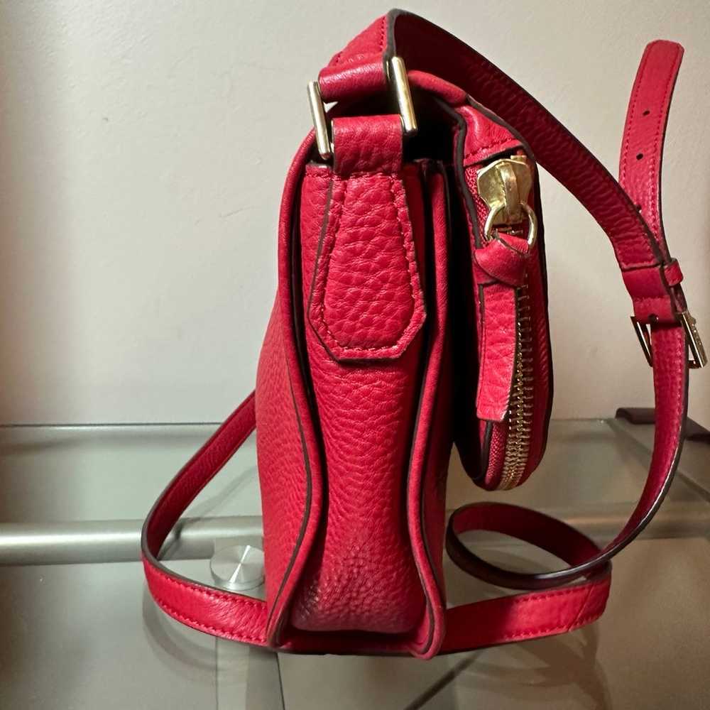 Tory Burch red/deep coral crossbody bag - image 6