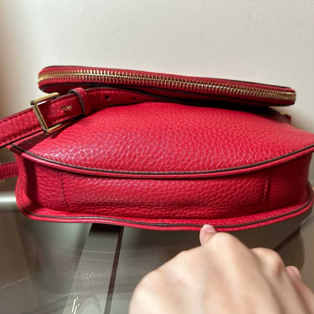 Tory Burch red/deep coral crossbody bag - image 7