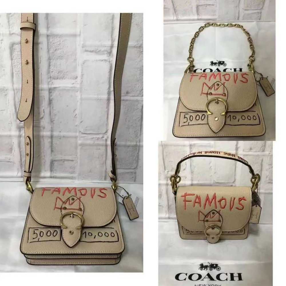 Brand new popular COACH shoulder handbag in beige… - image 5