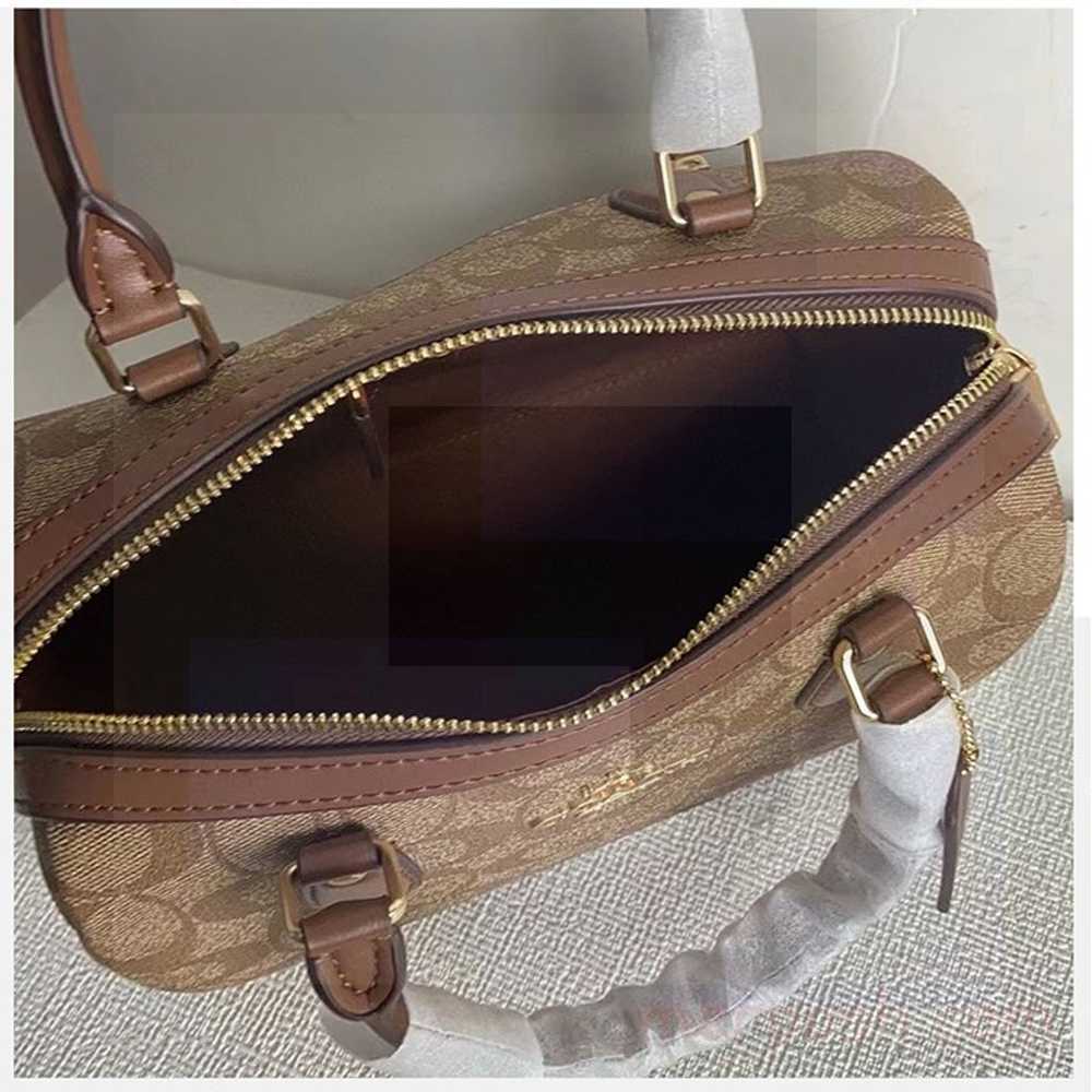 COACH Rowan Satchel In Signature Canvas - image 5