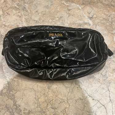 Prada black makeup bag best sale