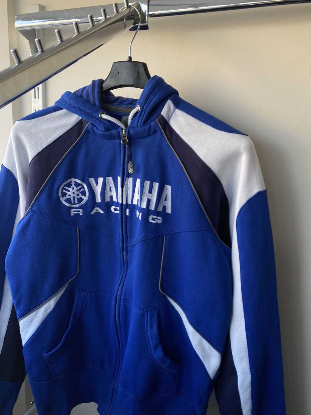 Racing × Vintage × Yamaha VTG Yamaha racing zip h… - image 4