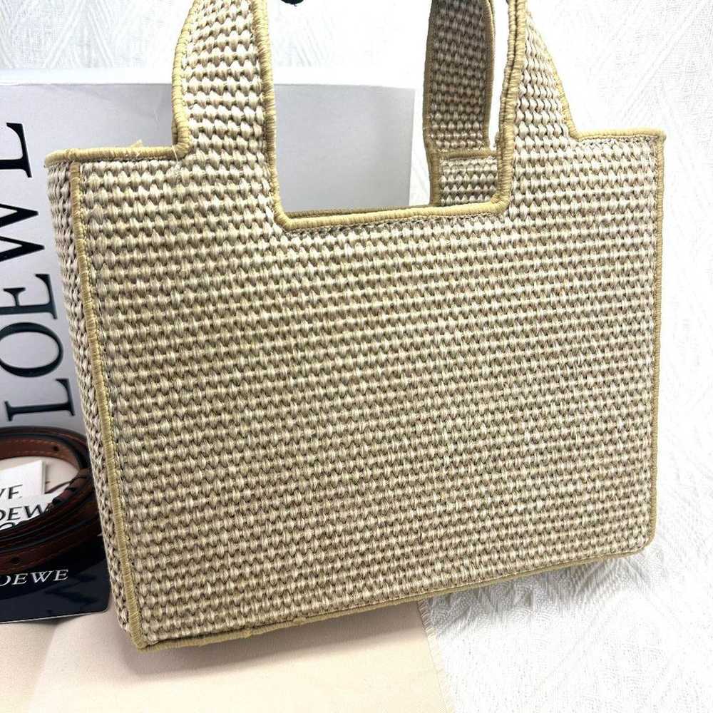 Excellent condition Loewe small natural tote bag … - image 3