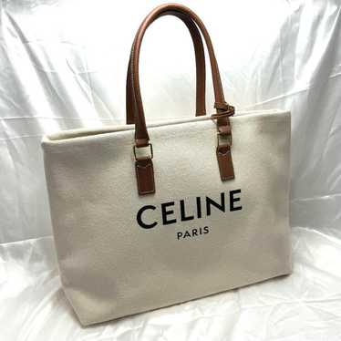 Popular Celine Horizontal Cover Canvas Tote Bag.