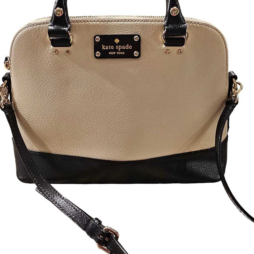 Kate Spade Bag Purse Wellesley Rachelle White Bla… - image 3