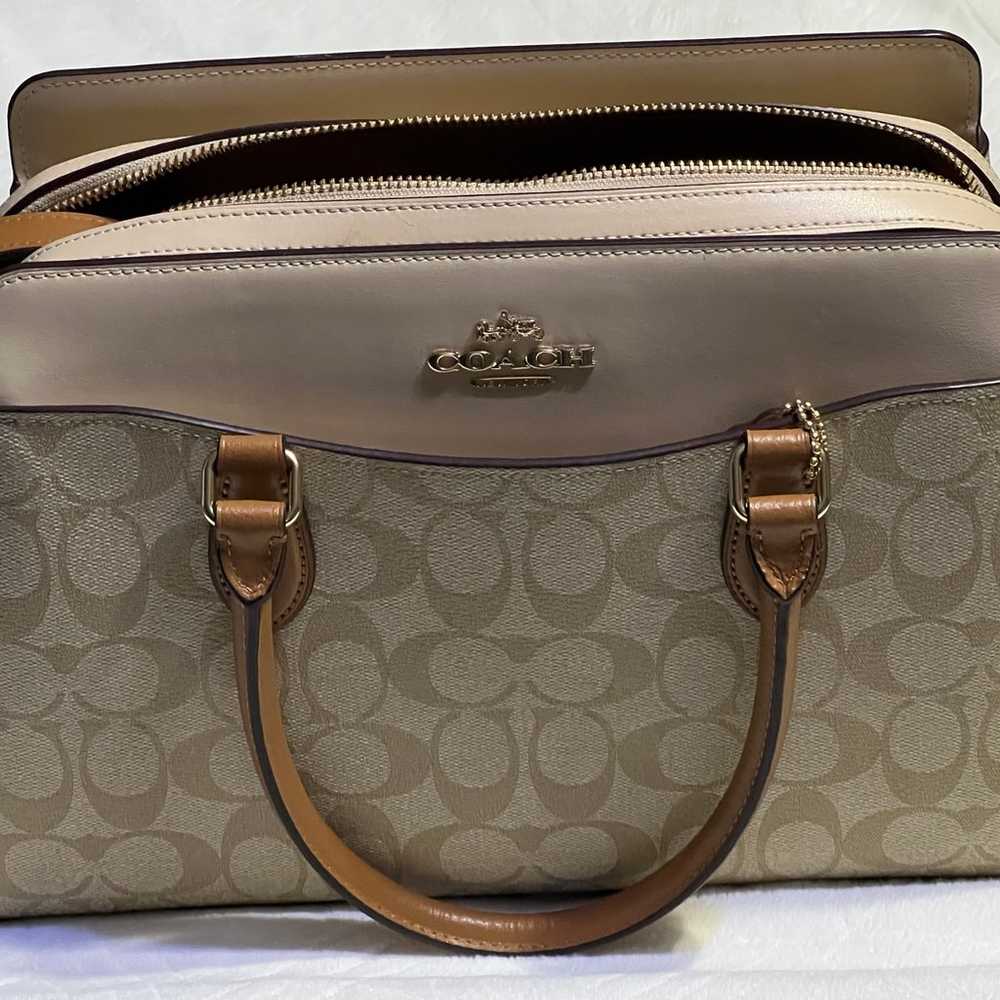 Medium Coach handbag - image 7