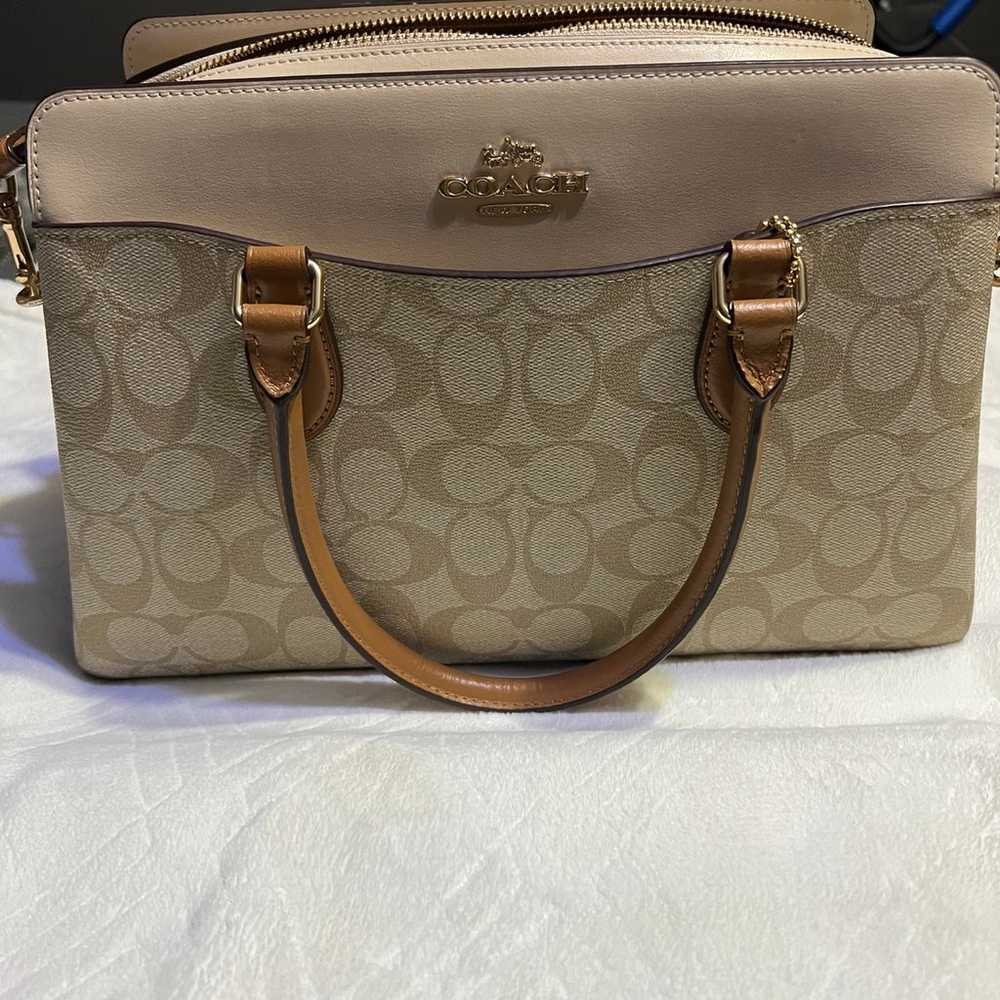 Medium Coach handbag - image 8