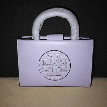 NWOT Tory Burch Ella Mini Tote Purple