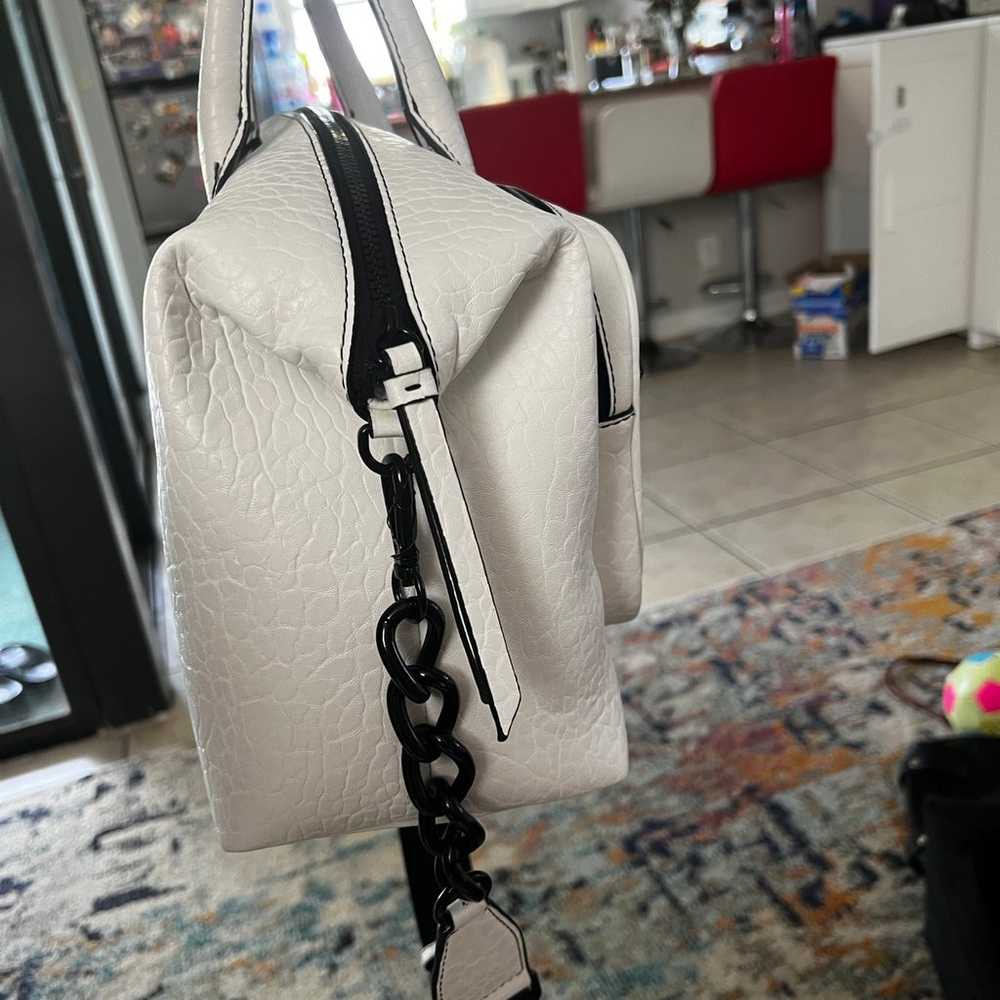 DKNY bag white abby TC satchel - image 3