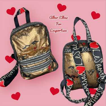 Alber Elbaz capsule collection for LeSportsac gold