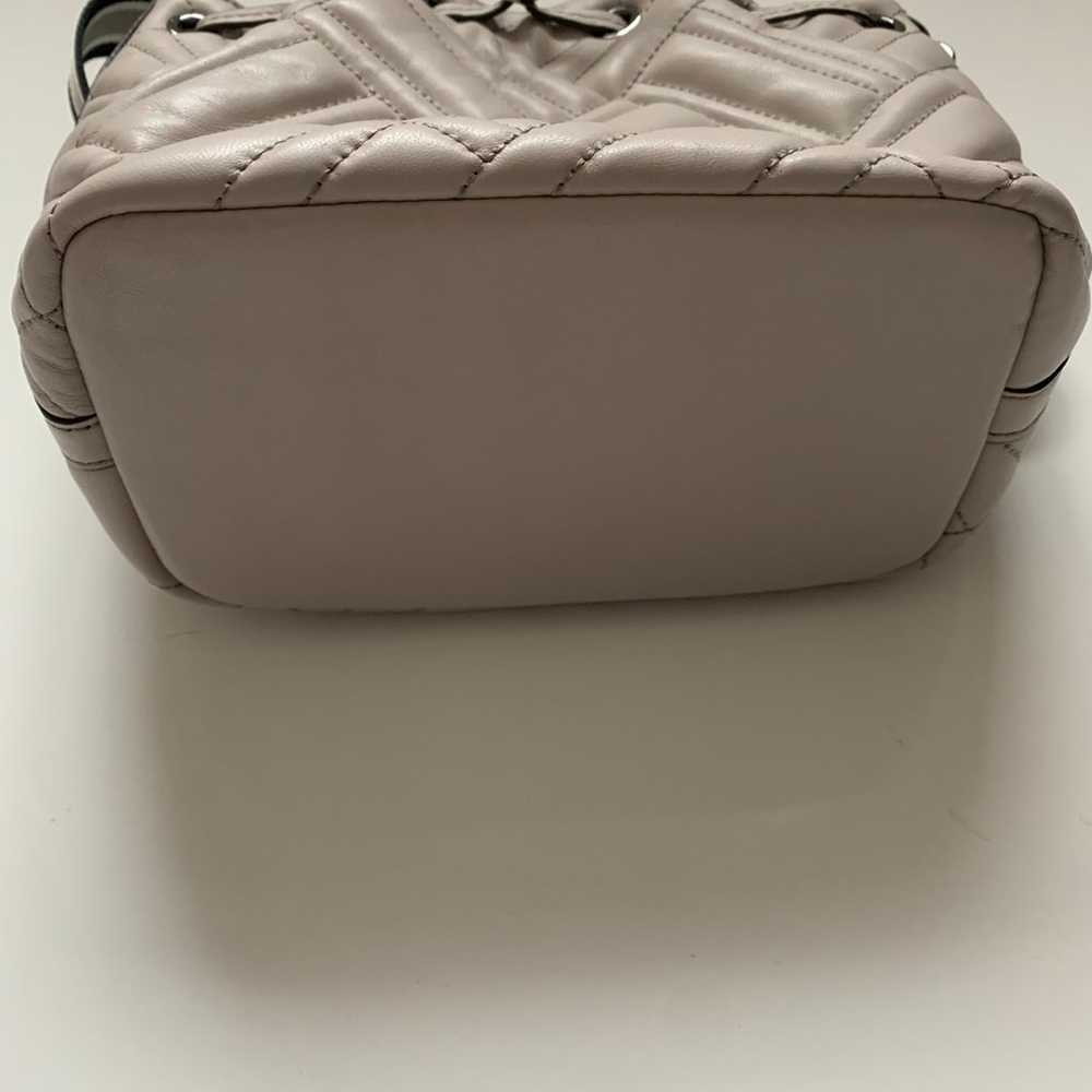 Michael Kors Bucket Bag French white Quilted Leat… - image 7