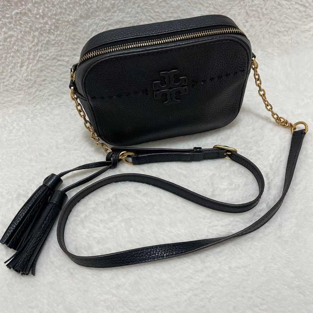 Brand new ★ Tory Burch Camera Bag Mack Glow Black… - image 10