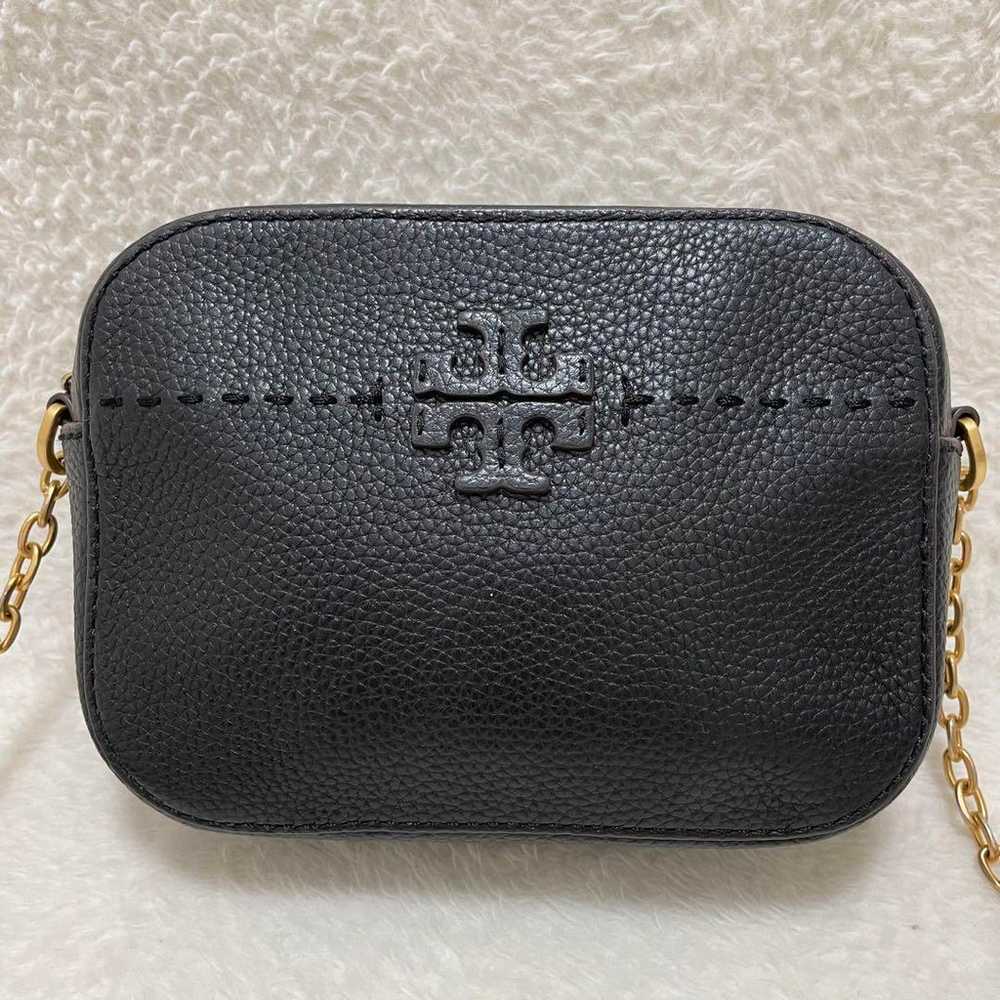 Brand new ★ Tory Burch Camera Bag Mack Glow Black… - image 2