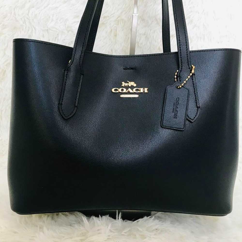 【Superb item】Coach shoulder bag Avenue double fac… - image 2