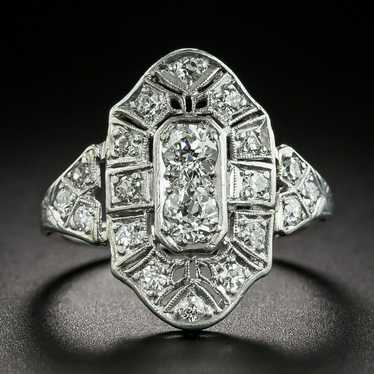 Art Deco Diamond Dinner Ring