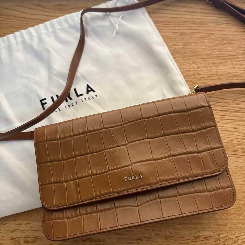 FURLA bag 2way wallet bag shoulder bag. - image 1