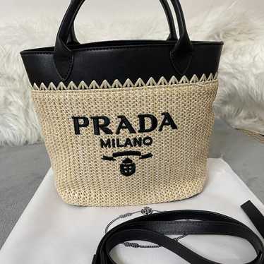 Prada tote bag shoulder bag ~39 - image 1