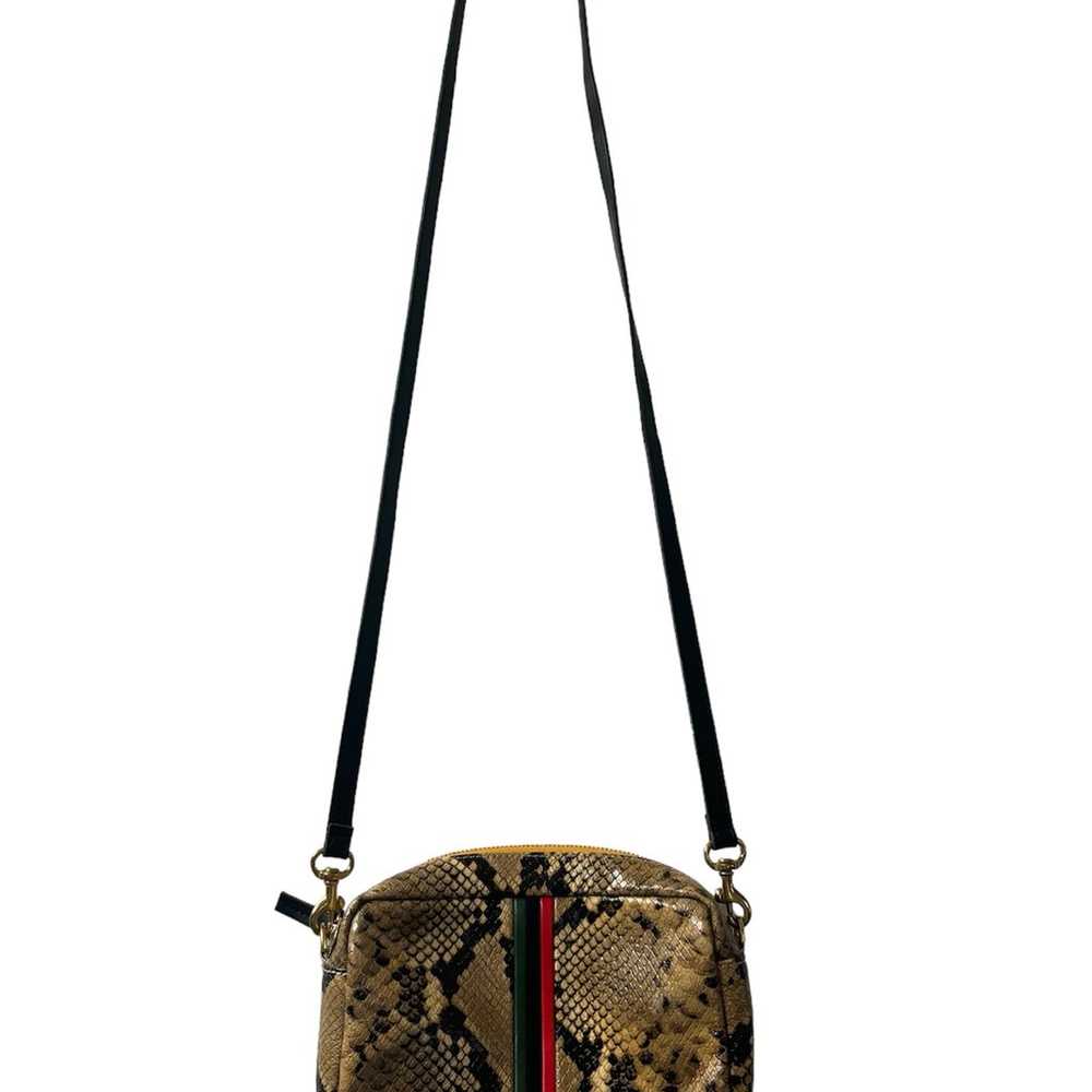 Clare V. Midi Sac in Tan Snake - image 4