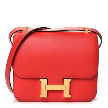 HERMES Swift Constance 24 Rouge Tomate