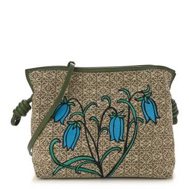 LOEWE Jacquard Anagram Calfskin Herbarium Embroide