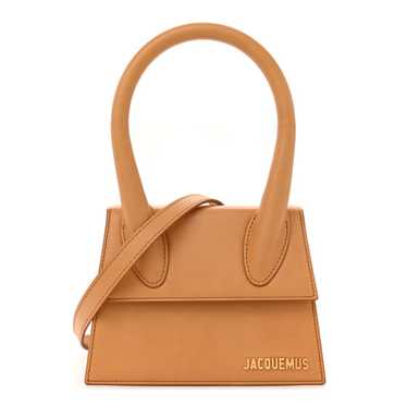 JACQUEMUS Smooth Calfskin Le Chiquito Moyen Beige