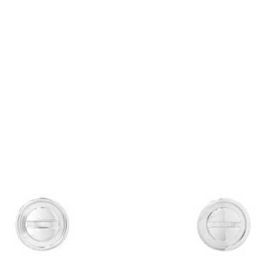 CARTIER 18K White Gold LOVE Earrings - image 1