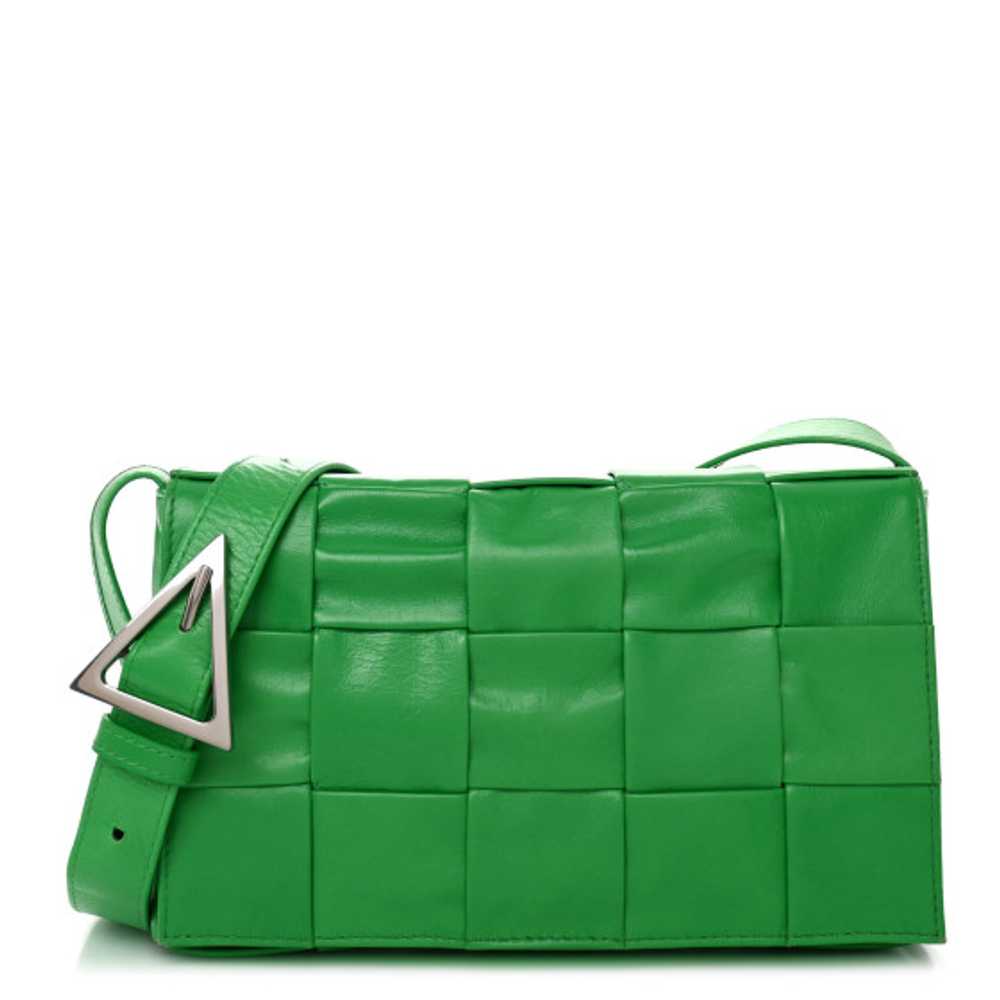 BOTTEGA VENETA Paper Calfskin Maxi Intreccio Cass… - image 1