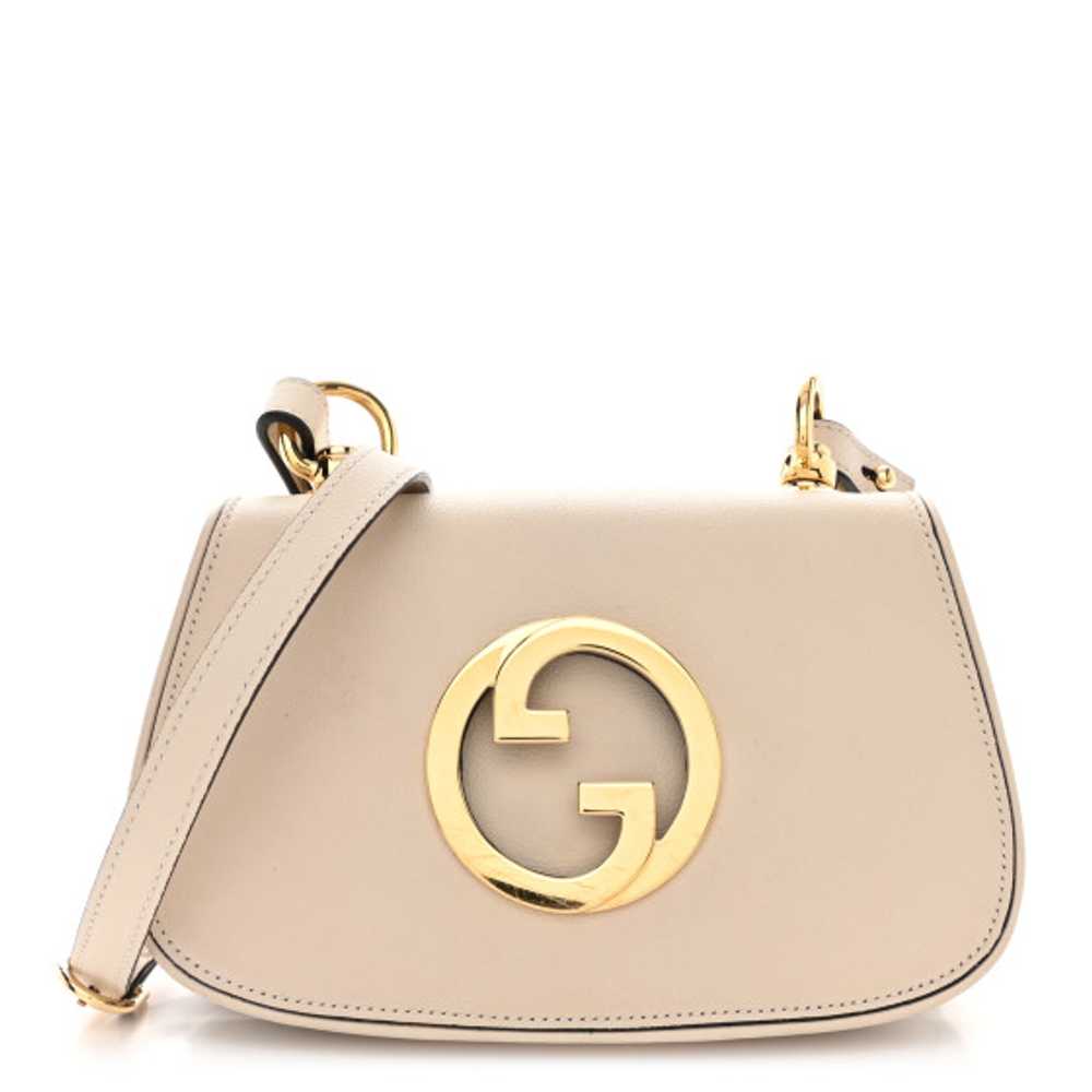 GUCCI Roxy Calfskin Web Mini Blondie Shoulder Bag… - image 1