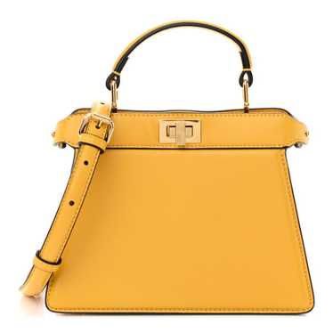 FENDI Shiny Nappa Petite Peekaboo I SEE U Satchel 