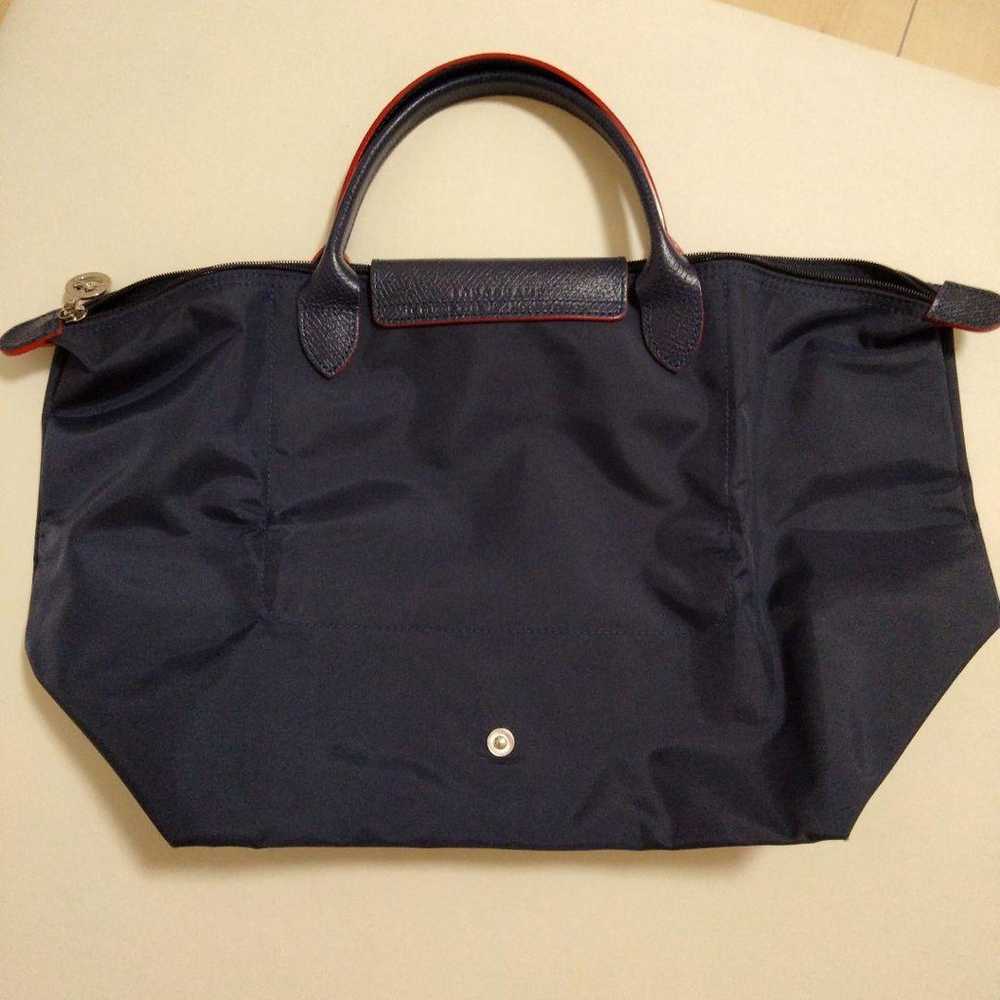 Longchamp Le Pliage handbag in navy - image 4