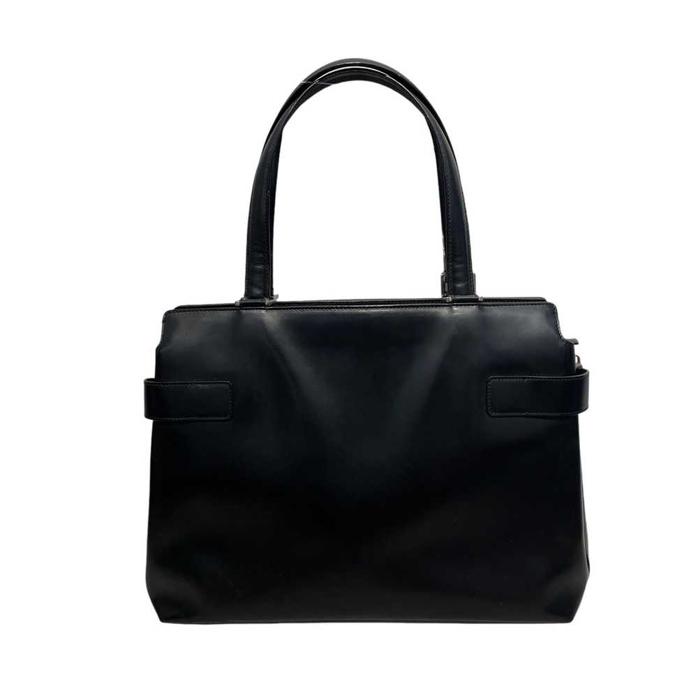 Salvatore Ferragamo/Hand Bag/Leather/BLK/ - image 2