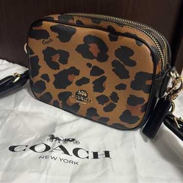 COACH Leopard Print Shoulder Bag - image 1