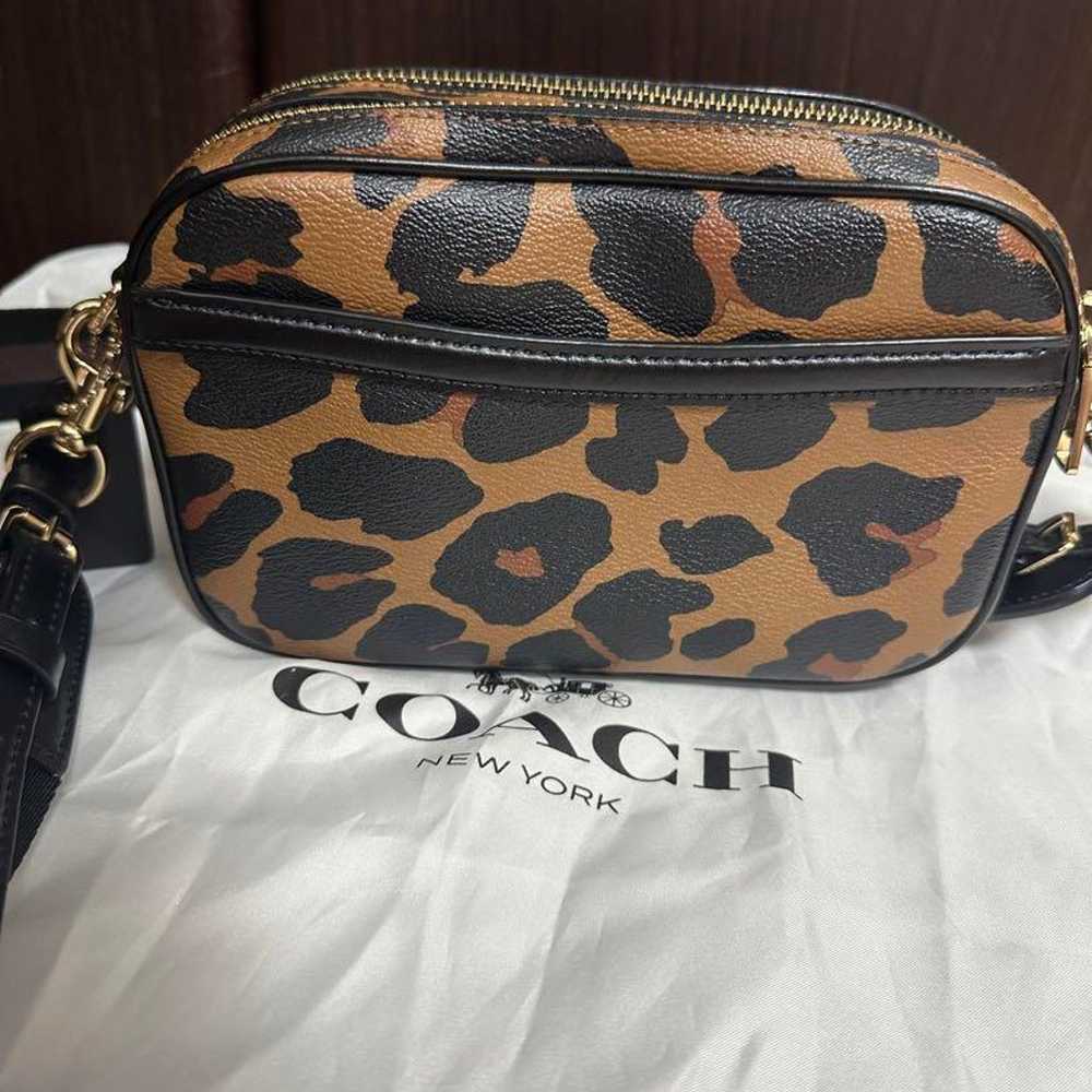 COACH Leopard Print Shoulder Bag - image 2