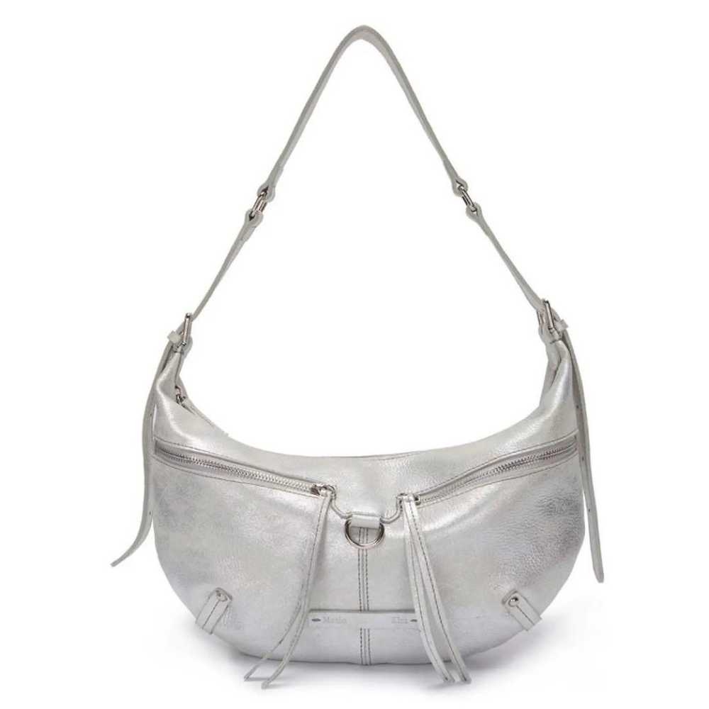 【matin kim】Shoulder bag in silver color. - image 3