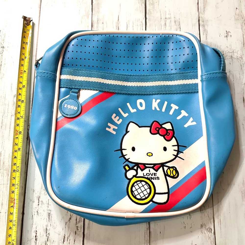 Vintage Sanrio hello kitty i love tennis cross bo… - image 1