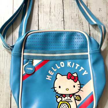 Vintage Sanrio hello kitty i love tennis cross bo… - image 1