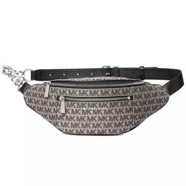 MICHAEL Michael Kors Mott Leather logo waistpack