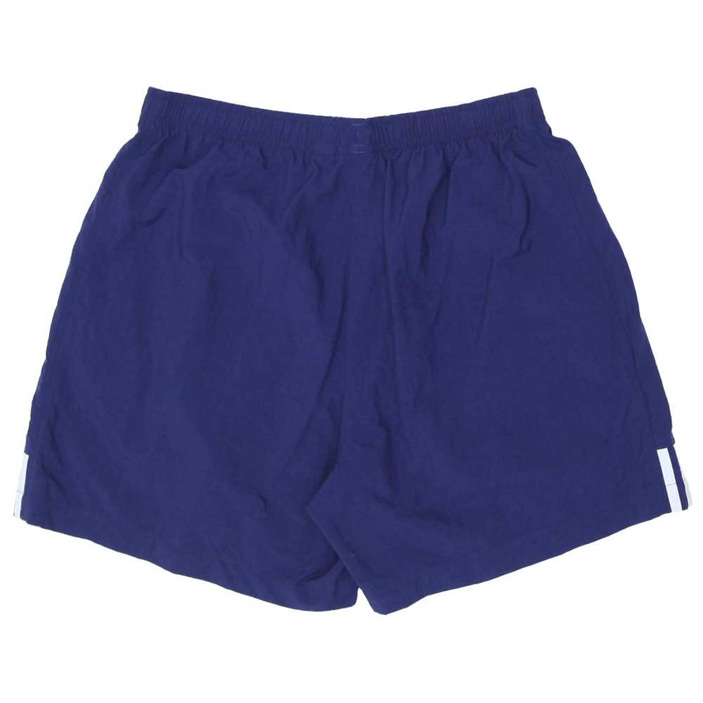 Mens Adidas Embroidered Navy Nylon Training Shorts - image 2