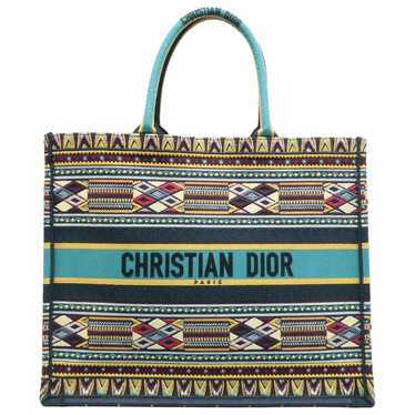 Dior Book Tote cloth tote