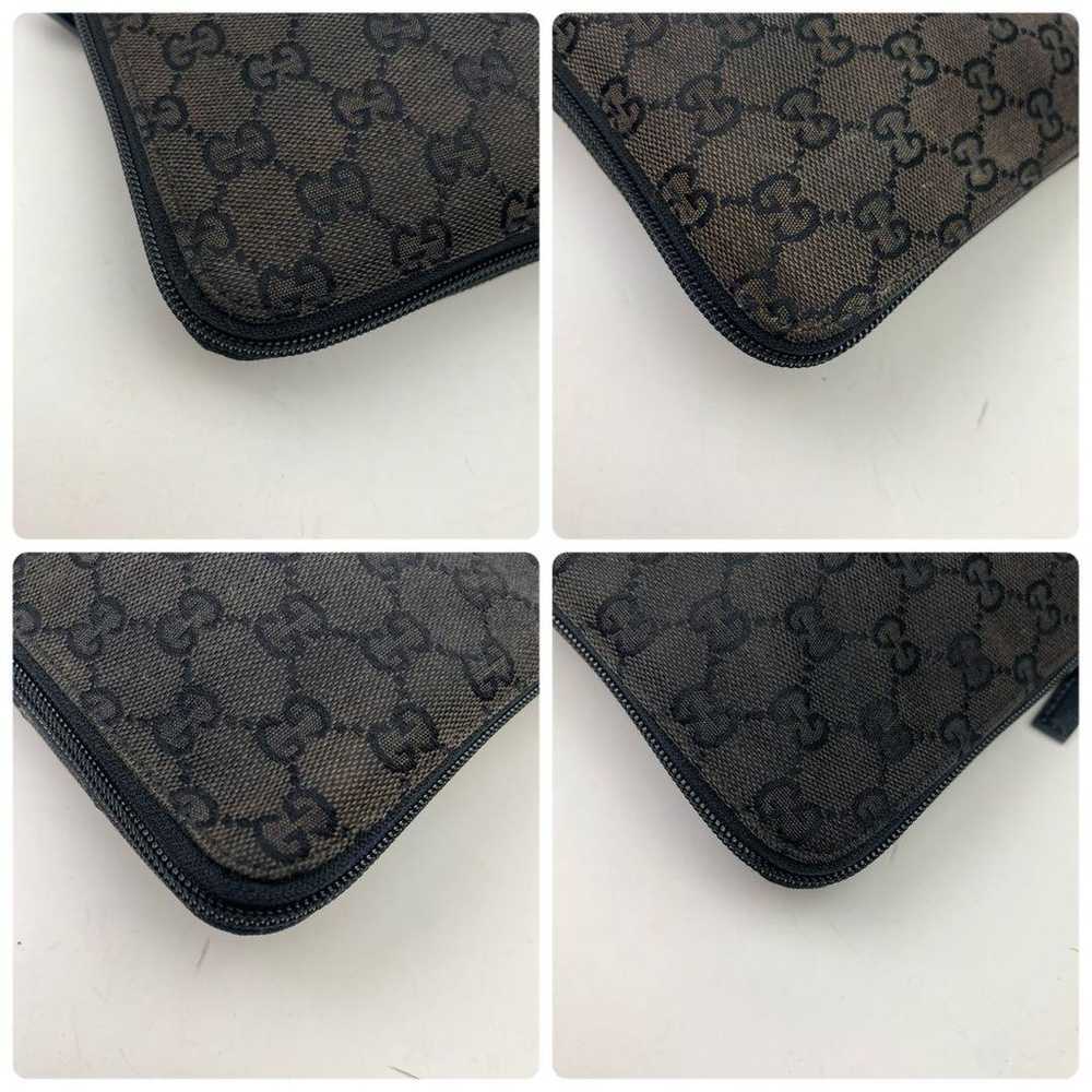 Rare GUCCI shoulder bag  Sacoche GG pattern canva… - image 6